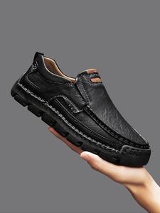 Men's Casual Slip on Casual Shoes, Fashionable Low Top Shoes for Daily Wear, Lightweight Breathable Comfortable Shoes for Men, Boy