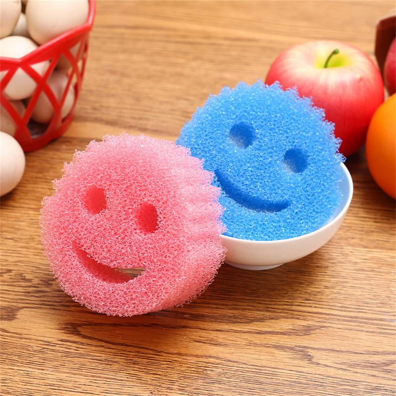 Product Introduction of Khăn lau làm sạch ma thuật, thiết kế mặt cười, bọt biển tổ ong, để vệ sinh gia đình, rửa chén và cọ rửa nồi, 2 miếng, khử nhiễm, làm sạch, rửa chén và cọ nồi, dụng cụ nhà bếp 28