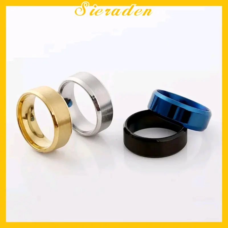 sieraden Jewellery cincin titanium polos Rings 1