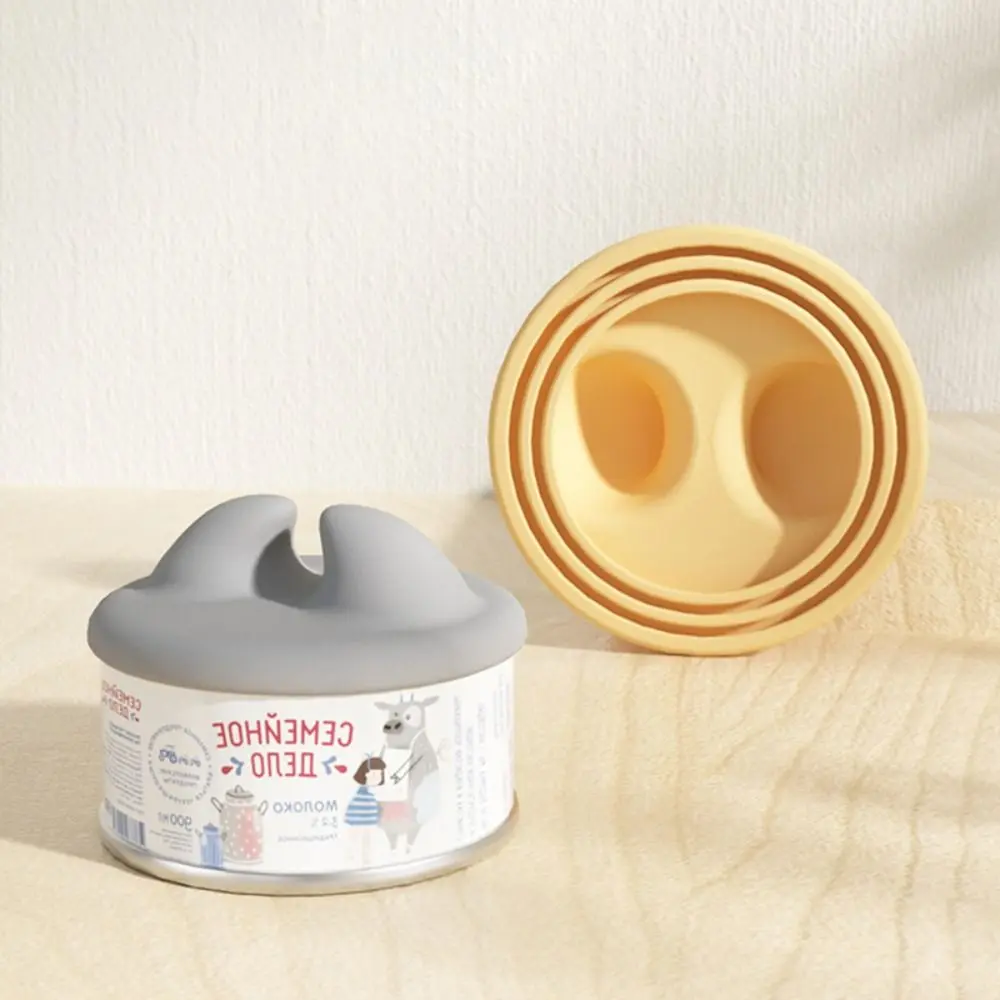 New 3 In 1 Silicone Can Lid Silicone Food Storage Pet Can Covers Reusable Keep Fresh Food Tin Cover