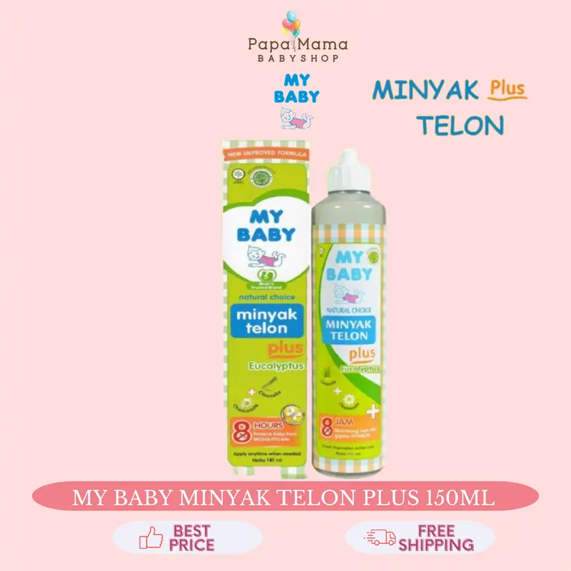 My Baby Minyak Telon Plus - My Baby 150ml Kulit Menghangatkan 0