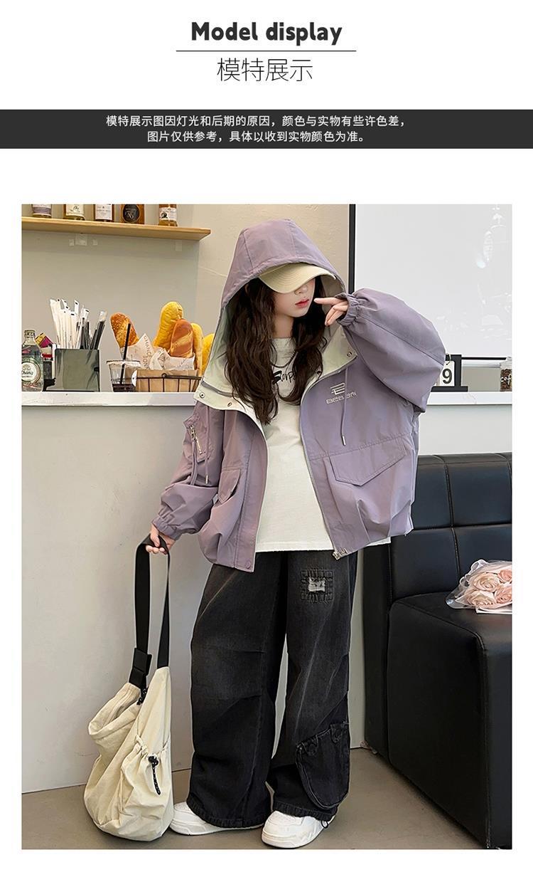 Product Introduction of Áo Khoác Trẻ Em, Thời Trang Và Thường Ngày, Dành Cho Bé Gái, Thích Hợp Cho Mùa Xuân Và Mùa Thu, Quần Áo, Thích Hợp Cho Trẻ Lớn Hơn, Áo Khoác Thời Trang Phong Cách Phương Tây, Áo Khoác Trẻ Em, Áo dễ phối đồ Mới 5