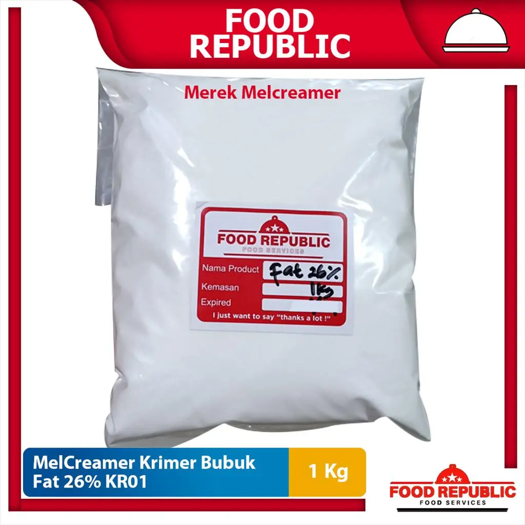 KRIMER BUBUK - CREAMER POWDER 1 KG FAT 26% NON DAIRY HALAL