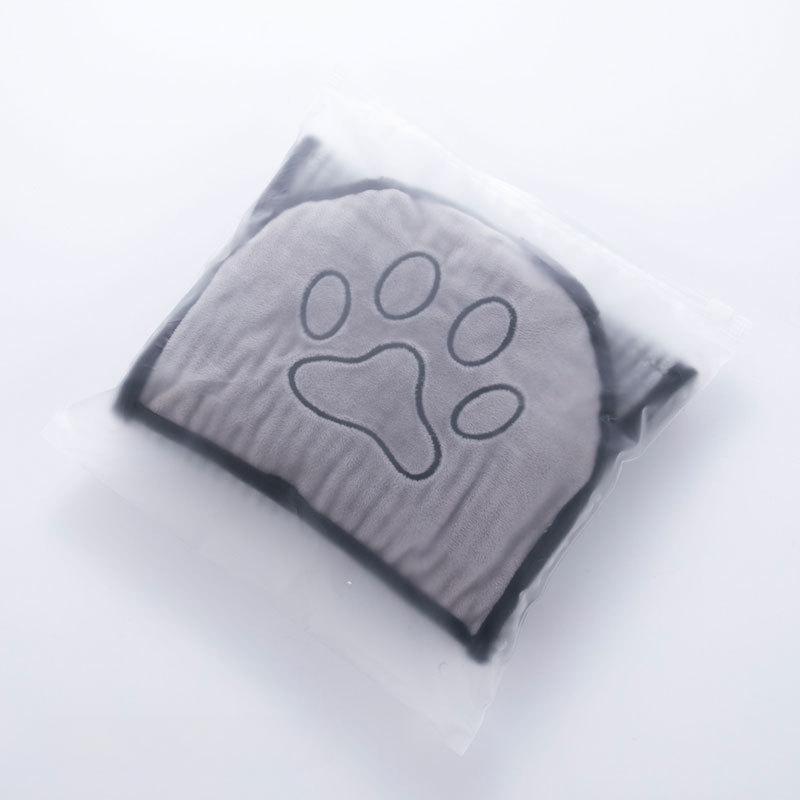 Product Introduction of Soft Dog Bath Robe Towel Quick Dry Pet Towel Fiber Absorbent Cat Bath Towel Convenient Pet Cleaning Washcloth Dog Accessories 17