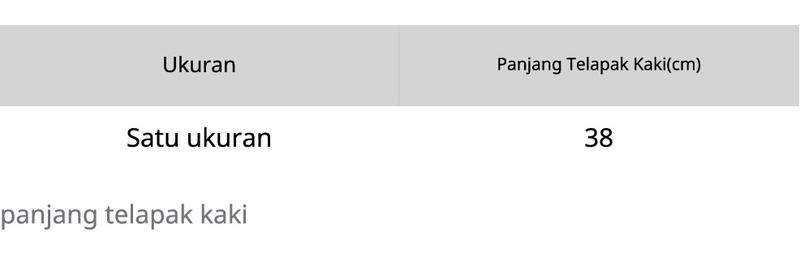 Product Introduction of Sandal Tali Hitam Keren Pol 0