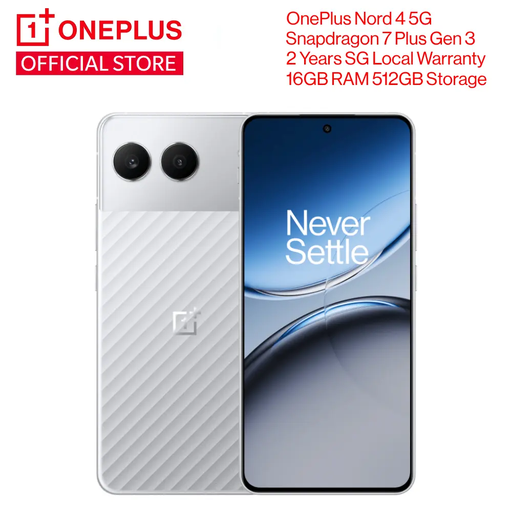 OnePlus Nord 4 5G Global Version Dual Sim | Snapdragon 7 Plus Gen 3 | Powered by OnePlus AI