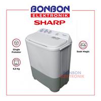 Gambar Sharp Mesin Cuci 2 Tabung 6.5KG ES-T68MW-BK / EST68 / 68MW BK dari Bonbon Elektronik_NEW Kota Administrasi Jakarta Utara 1 Tokopedia