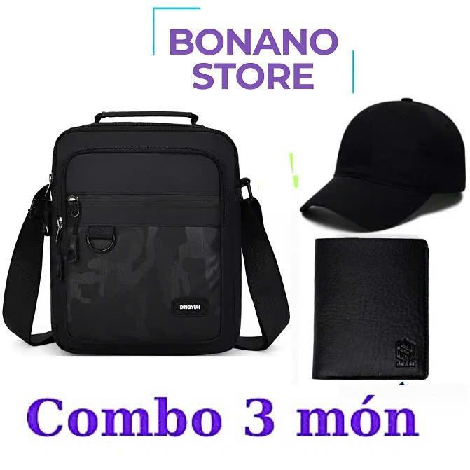 ( MUA 1 TẶNG 1 ) Túi đeo chéo nam nữ FUSO chống nước vải Polyester bền đẹp phong cách HÀN QUỐC- TẶNG 1 VÍ THỜI TRANG 4