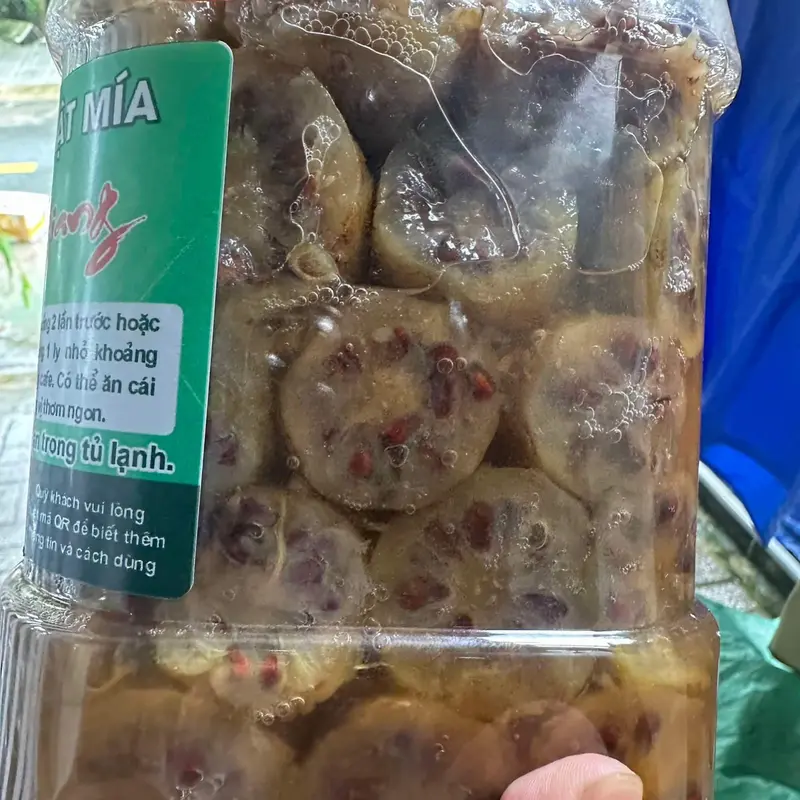Hủ nhàu ngâm đường cát vàng mật mía, hủ 2kg, chính hiệu Nhàu Núi Thất Sơn An Giang đóng hủ, vận chuyển không bị rỉ nước, đảm bảo chất lượng 0