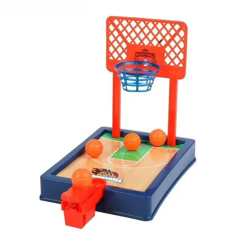 Mini Basketball Game, 1 Set Fun Goodie Bag Stuffers, Basketball Party Favors, Classic Arcade Tabletop Basketball Games, Anti-stress Novelty Balls Toys, Valentine's Day Gift