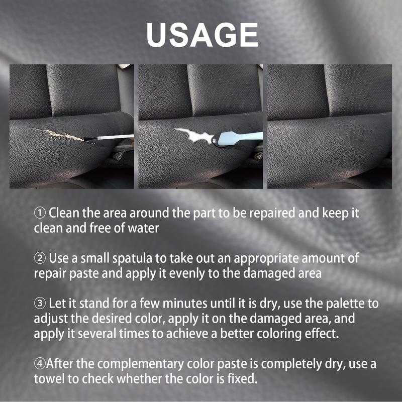 Product Introduction of Rayhong Leather Toning Cream, Skin Scratches And Cracks Repair Cream Leather Car Seat Sofa Repair Cream 2