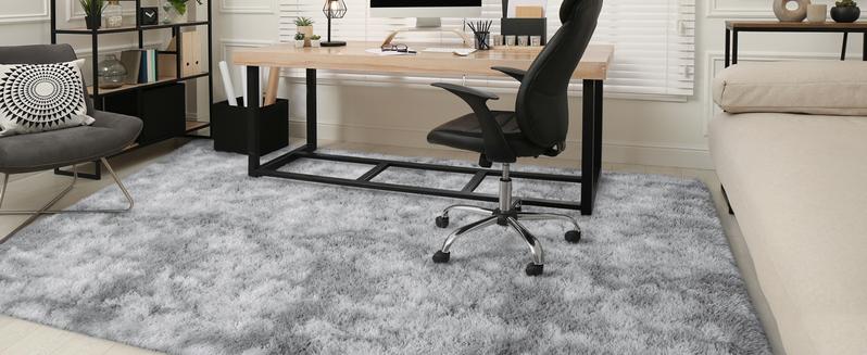 Product Introduction of Fluffy Rugs Large Shaggy Rug Bedroom Living Room Anti Slip Soft Carpet Floor Mat 5