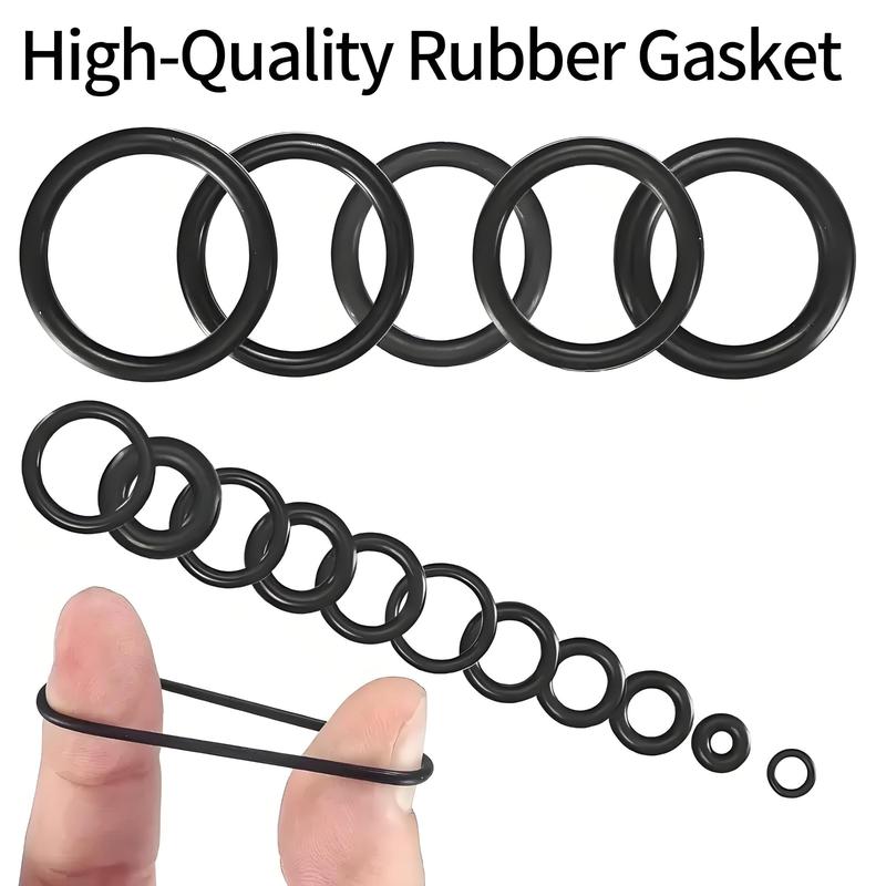 Product Introduction of O-ring Kit, Rubber O-ring, Suitable for Automotive Repairs, Faucet Pipes, and Air Or Gas Sealing Connections 6