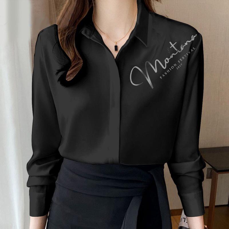 Product Introduction of Áo sơ mi màu đen che khuy cúc áo tôn vẻ sang trọng lịch lãm Menswear Nam măngsét áosơmi 29
