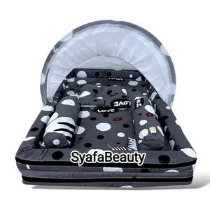 Kasur Kelambu bayi set bantal guling