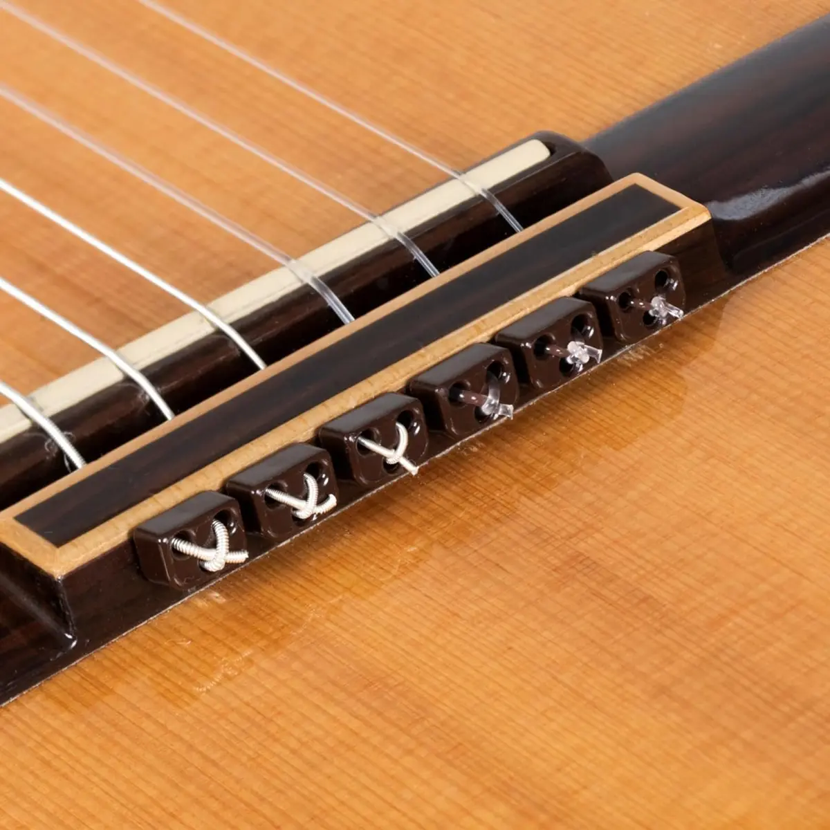 Dây đàn guitar cổ điển, 6 cái / Bộ, Phụ tùng thay thế bằng kim loại-Nylon, Độ căng bình thường, Phụ kiện thiết yếu để thay thế dây đàn guitar.