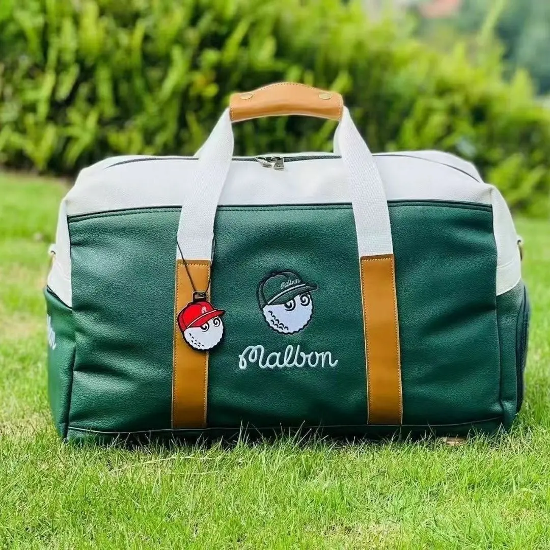 Túi Quần Áo Golf, Malbon, Dành Cho Nam Và Nữ, Túi Messenger, Xu Hướng Thời Trang, Túi Đựng Giày Độc Lập, Hàng Mới Về
