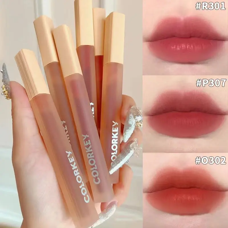 Colorkey long lasting matte lip gloss non stick student mug