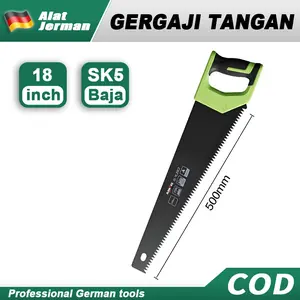 Alat Jerman Monake 18inch Gergaji Potong Kayu Hand Saw (COD) Mata Original Germany Tangan Graji Geraji Potong Belah Schlieper Handsaw Untuk Kayu / Triplek / Pipa PVC / Gypsum