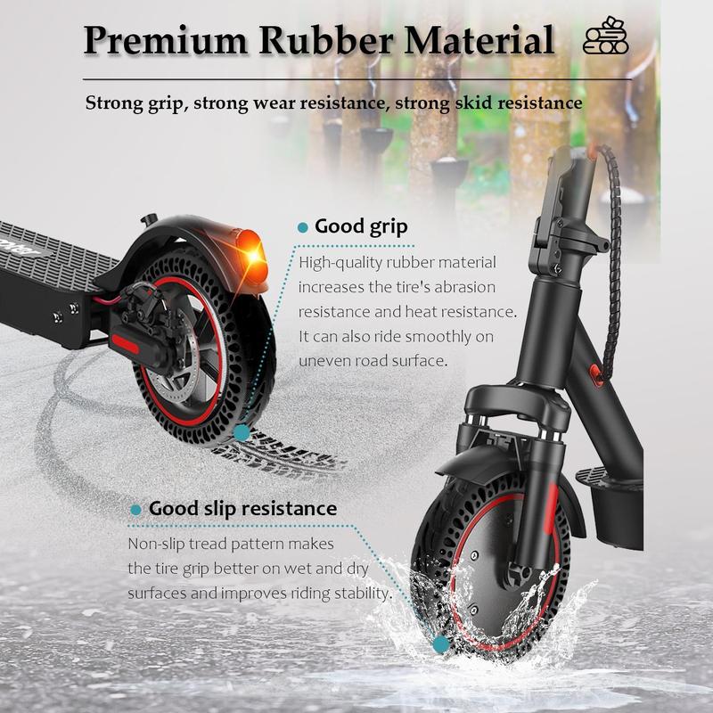 Product Introduction of 8.5x2.0 Inch Solid Tire, Honeycomb Shock Absorption Scooter Tire, Replacement Wheel for iScooter S9pro VOLPAM SP03 Scooter 4