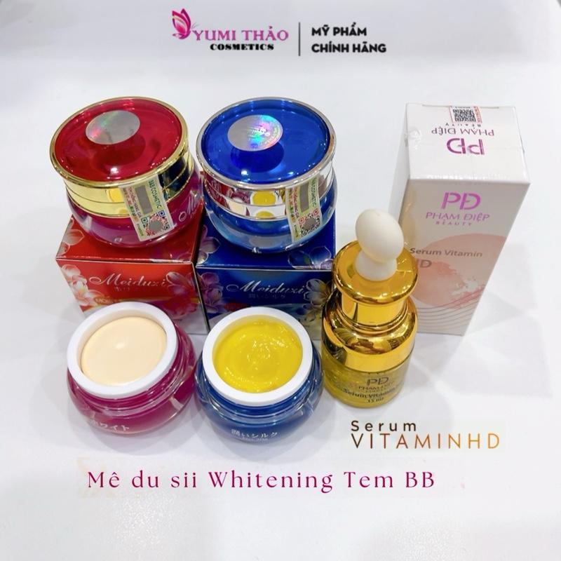 Kem face nhật mê du sii. Whitening BB và Serum HD Phạm Điệp chính hãng Làm Đẹp Da Skincare kemtai tao 0