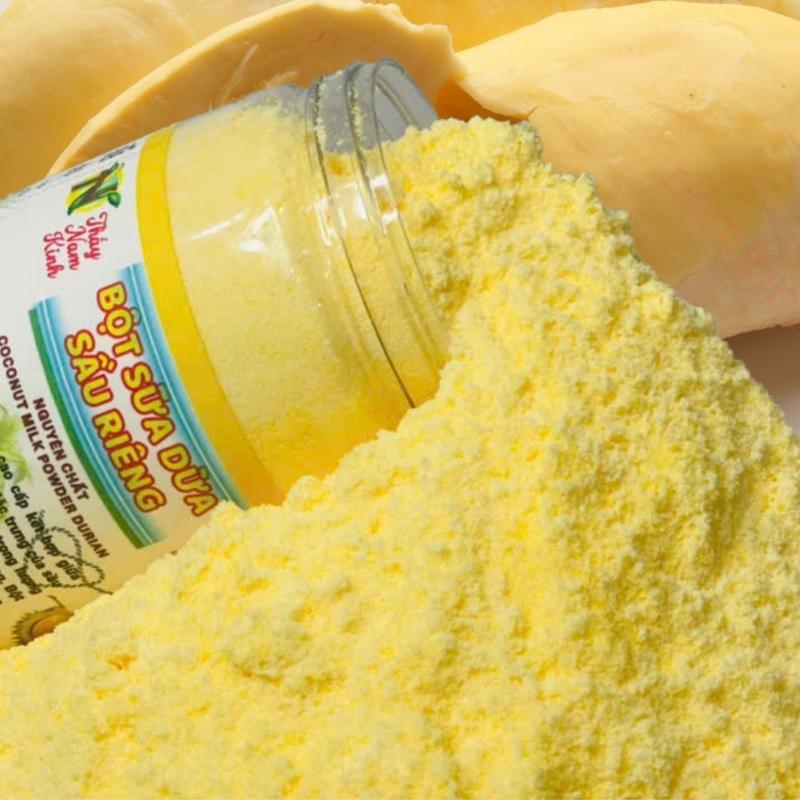 Bột Sữa Dừa Sầu Riêng Nam Kinh Hũ 200g- Đặc Sản Bến Tre.