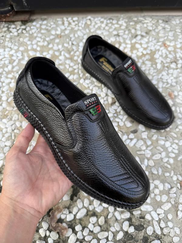 Giay mọi nam da BÒ mềm, dế cao su size 38-43 MDS 7