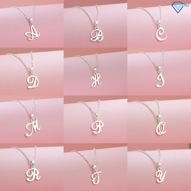 Dây chuyền chữ cái theo yêu cầu cho nữ giá rẻ DCN0603