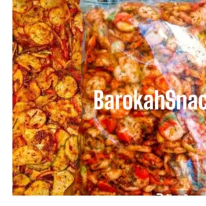 Kerupuk Seblak Kerupuk Bawang pedas Daun Jeruk 500gram Snacks Krupuk Organik Alami
