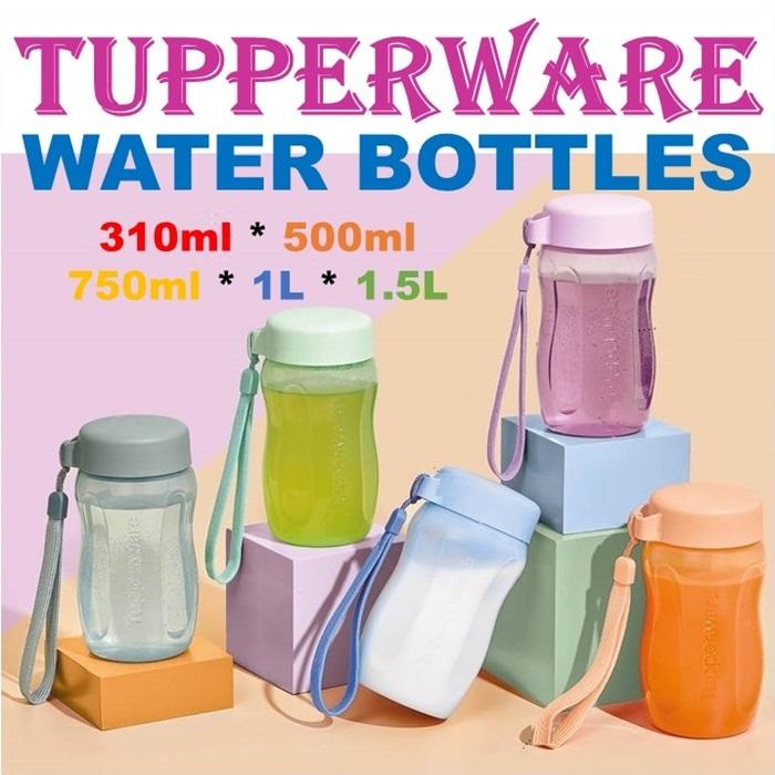 Tupperware 500ml Flip Top Water Bottle with Strap - TikTok Shop Singapore
