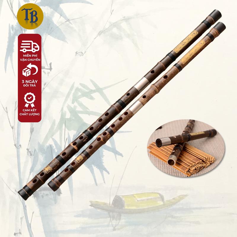Sáo Dizi Chuyên Nghiệp Trúc Tím Khớp Kép Cao Cấp Hàng Tuyển Chọn Hãng MuTong TB29 Sáo Trúc Thanh Tùng