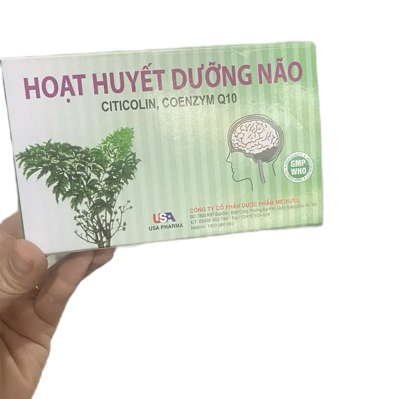 Combo 5 hộp hoạt huyết dưỡng não