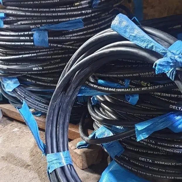 Dây rửa xe 2 lõi thép 5/16 phi 8 5mét 0