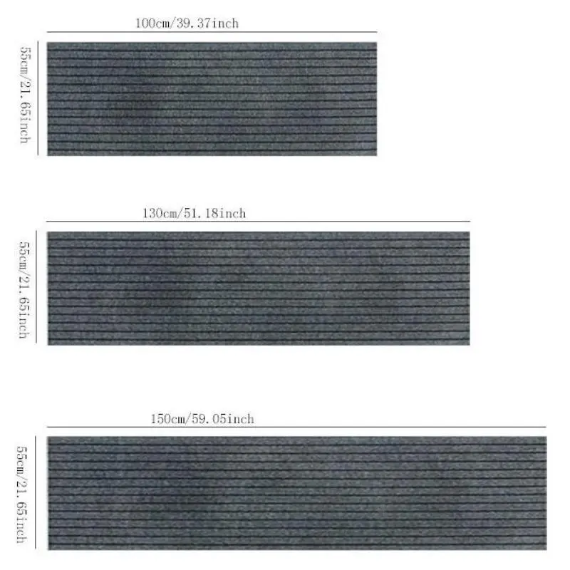 Stripe Pattern Kitchen Mat, 1 Count  Non-slip Kitchen Rug, Rectangle Floor Mat, Decorative Carpet for Home Living Room Bedroom Kitchen 1