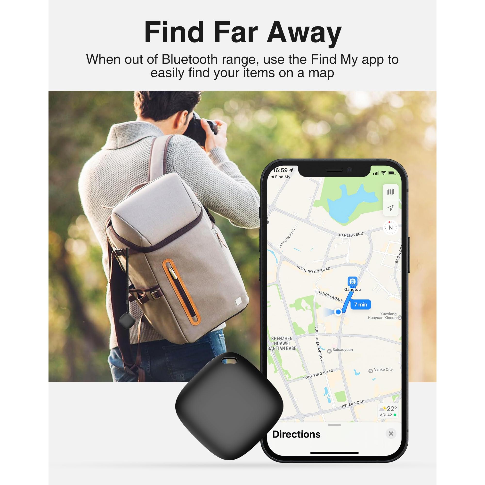 Bluetooth GPS Tracker for Air Tag Replacement Via Apple Find My to Locate Bag Bottle Card Wallet Bike Keys Finder MFI Smart ITag - Image 3