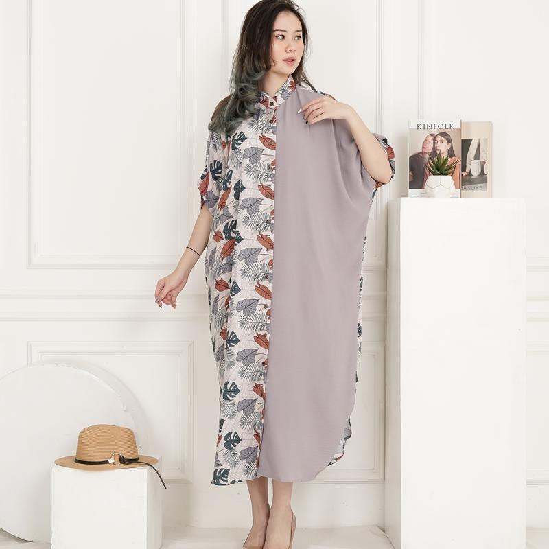 CLARA DRESS JOiNDLuks Rayon Viscose dipadu Crincle Airflow PREMIUM casual crinkle 2