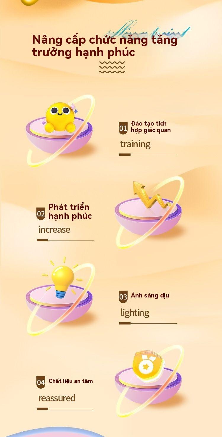 Product Introduction of Bóng nhảy phát sáng và đèn ngủ nhấp nháy cho trẻ em, Bộ hỗ trợ tập thể dục, Bóng ném một chân, Nhẫn tập thể dục chân, để tăng cường thể lực thể chất 2