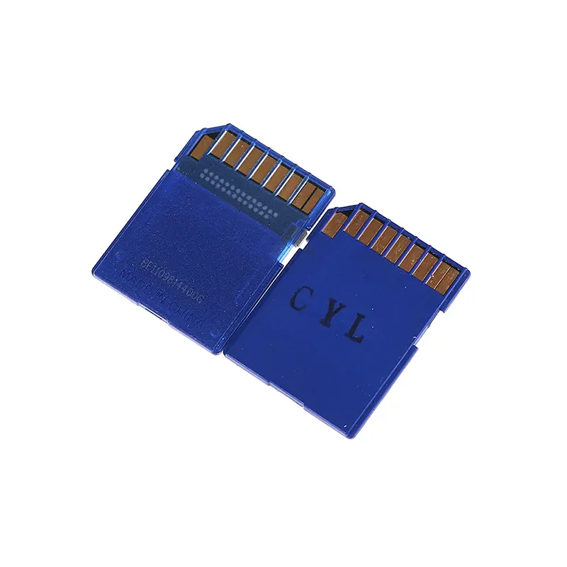 Thẻ nhớ tiêu chuẩn SD, có 128MB, 256MB, 512MB và 2GB, bộ nhớ kỹ thuật số an toàn 7