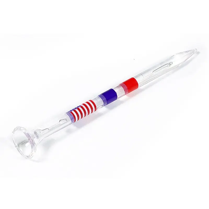 Clear Golf Tee, 60pcs/box Professional Plastic Golf Training Tee, Golf Accessories for Outdoor Golf Course Practice 5