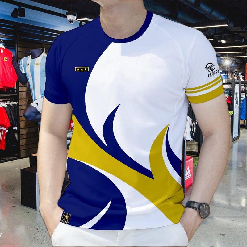 Product Introduction of k fashion essential Summer Cool and Breathable Fashion Men's T-shirt Short sleeved High Quality Men's T-shirt Menswear Top 2