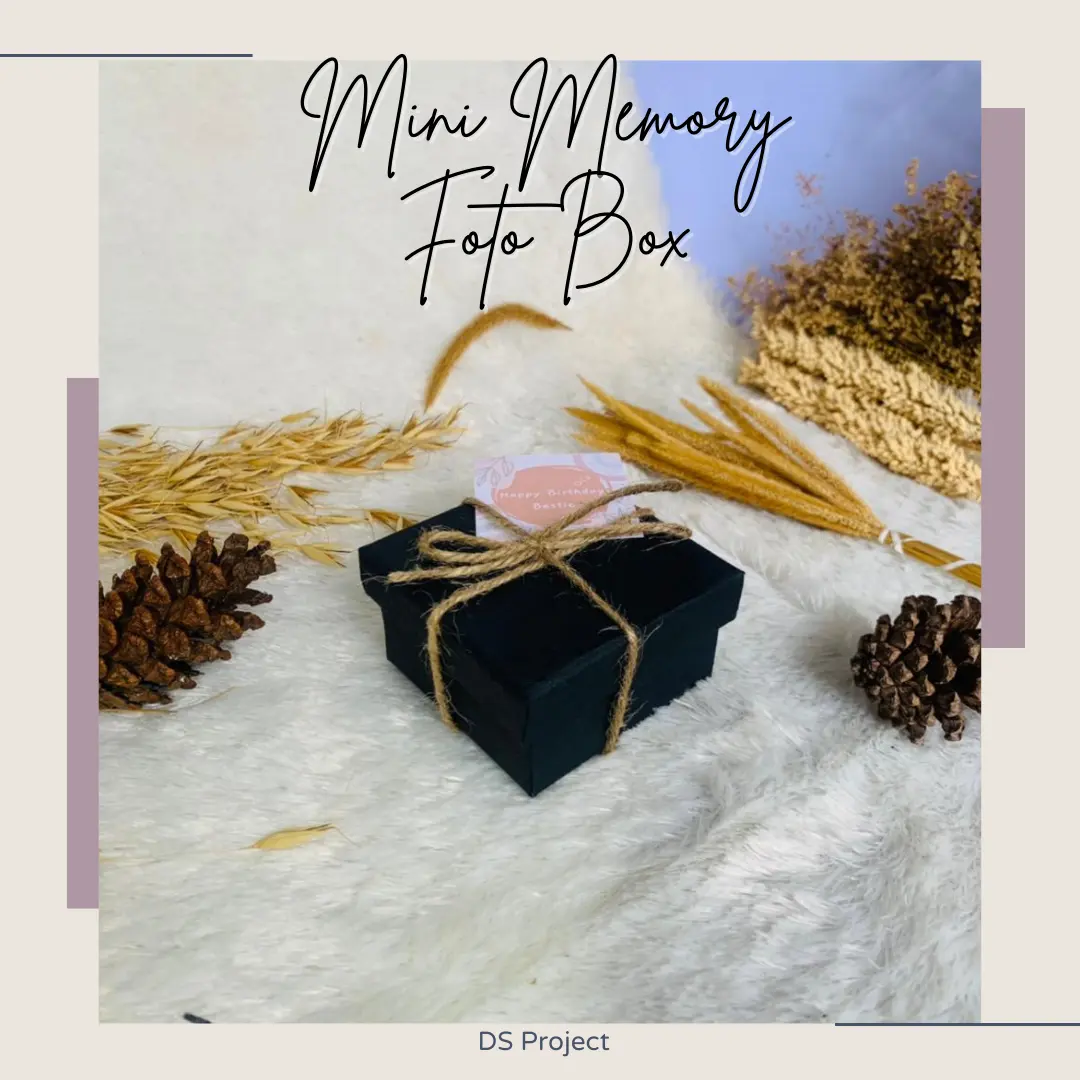 Box Mini Memory Birthday 6 foto kado untuk teman/pacar cewe cowo