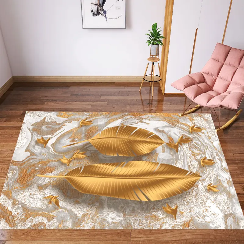 Karpet Polyester Uk 150x100cm/Karpet Lantai Bahan Polyester Glossy 2