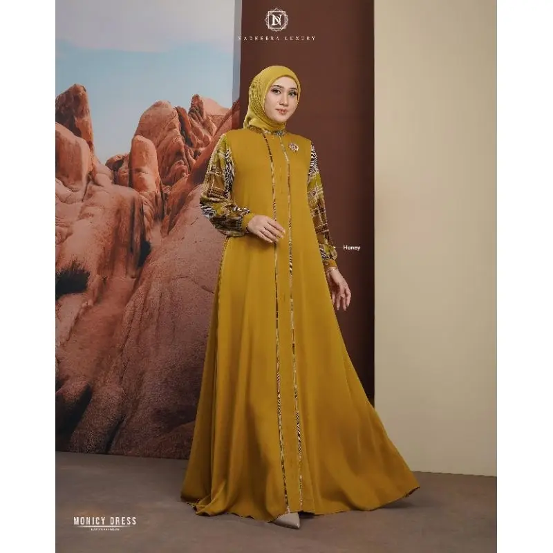 READY STOK MONICY DRESS By Nadheera Luxury 2