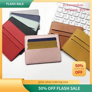 Pemegang Kad, Reka Bentuk Fesyen, 7 Gaya Tersedia, Diperbuat daripada Kulit PU, 2 Slot Kad, Mudah dan Mudah Dibawa, Dompet Bags Beg Lelaki Wallets sling  bag  women beg  grab beg  grab Women Shoulder Bag Half Moon Handbag Korean Fashion Handbag  Kor nak W