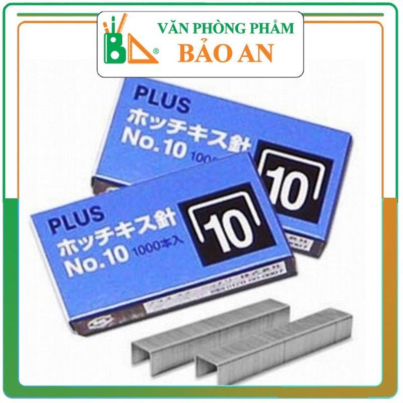Combo 5 Hộp Đạn Ghim Số 10 Plus - thuận tiện trong quá trình kẹp bấm giấy tờ tài liệu số lượng ít