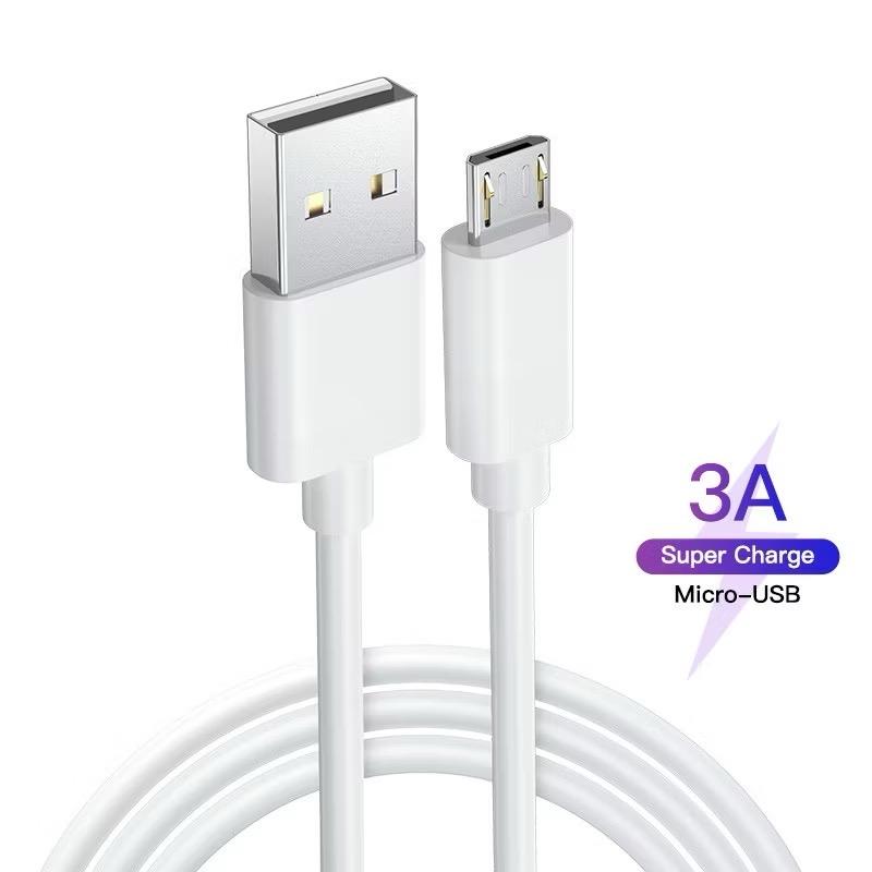 ￼Cáp Sạc Android 1M Micro USB Sạc Nhanh 3A Micro-USB Data  Dây Sạc Cho Realme Xiaomi Máy Tính Bảng Cáp Điện Thoại Di Động