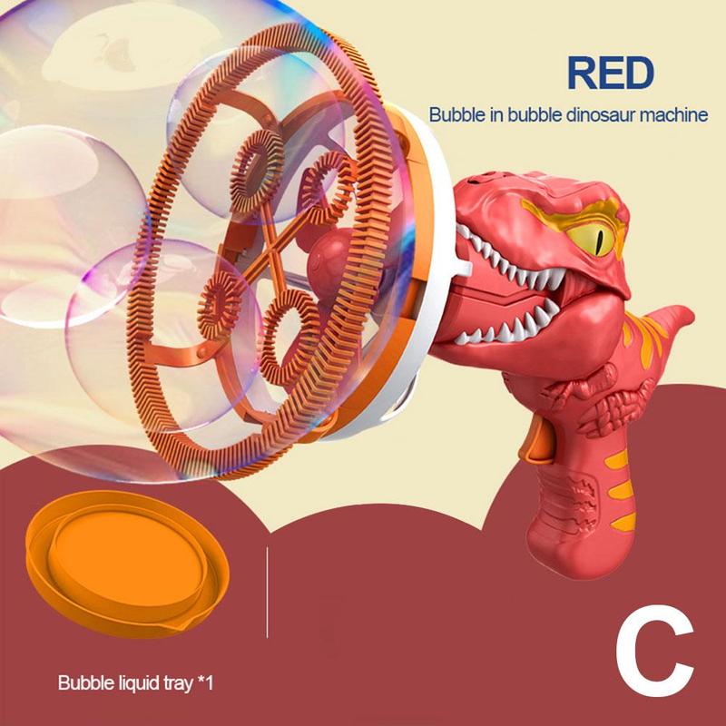 Product Introduction of Bubble Bubble Machine Dinosaur Bubbles Machine Toys Suitable For Children And Toddlers B5Y7 36