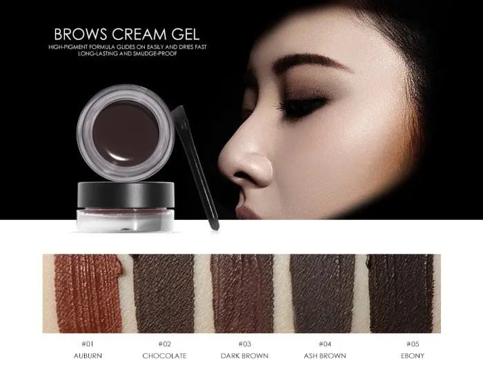 (TERLARIS) FOCALLURE Eyebrow Cream Gel waterproof Pensil Alis-kosmetik Mata FA23 Alis brow  pomade 4