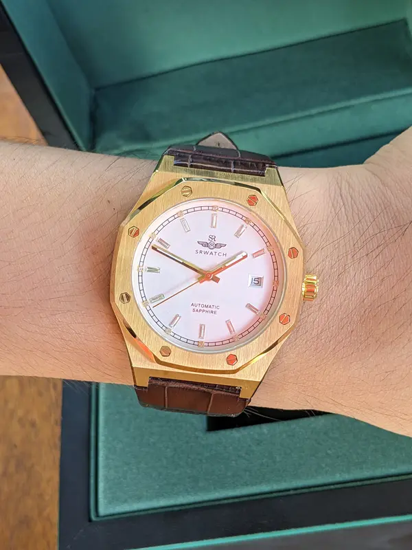 Đồng hồ Nam SRWATCH GALAXY SG99991 VÀNH THÉP 2