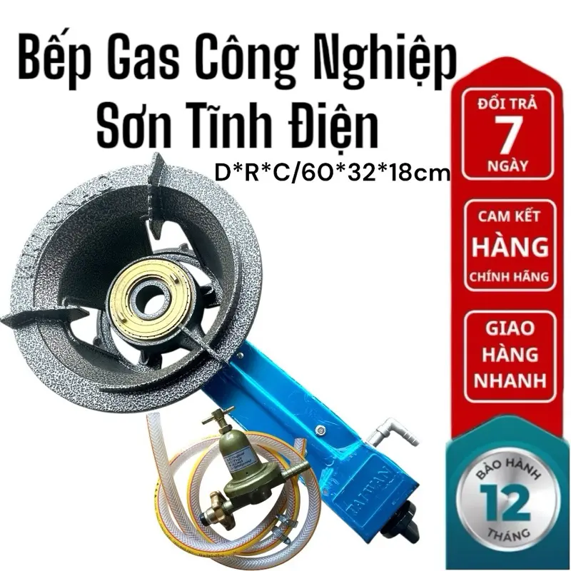 Bếp Gas từ Gang đúc|Bếp Gas Công Nghiệp Sơn Tĩnh Điện|Bếp Gas khè công nghiệp